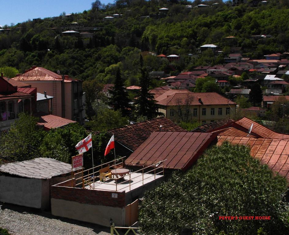 Peter'S Guest House Sighnaghi Esterno foto